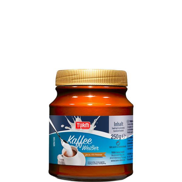 TURM Kaffeeweisser in kleiner PET-Flasche