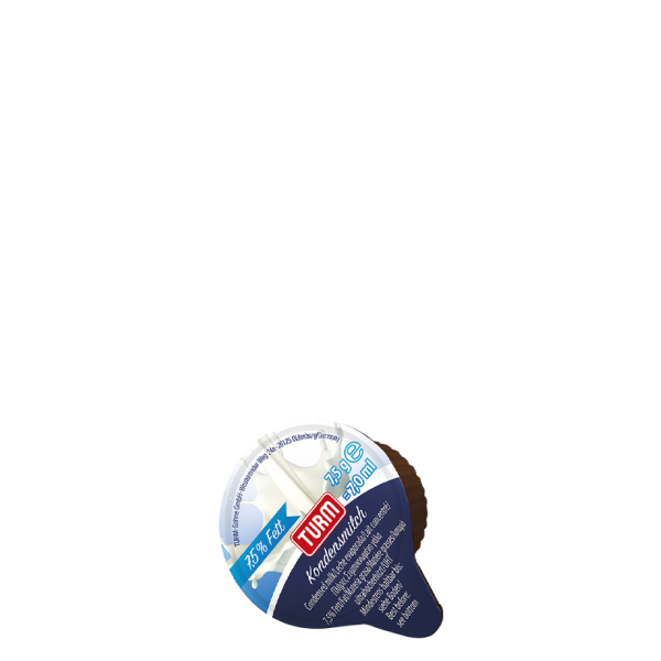 TURM Kondensmilch kleine Portionspackung